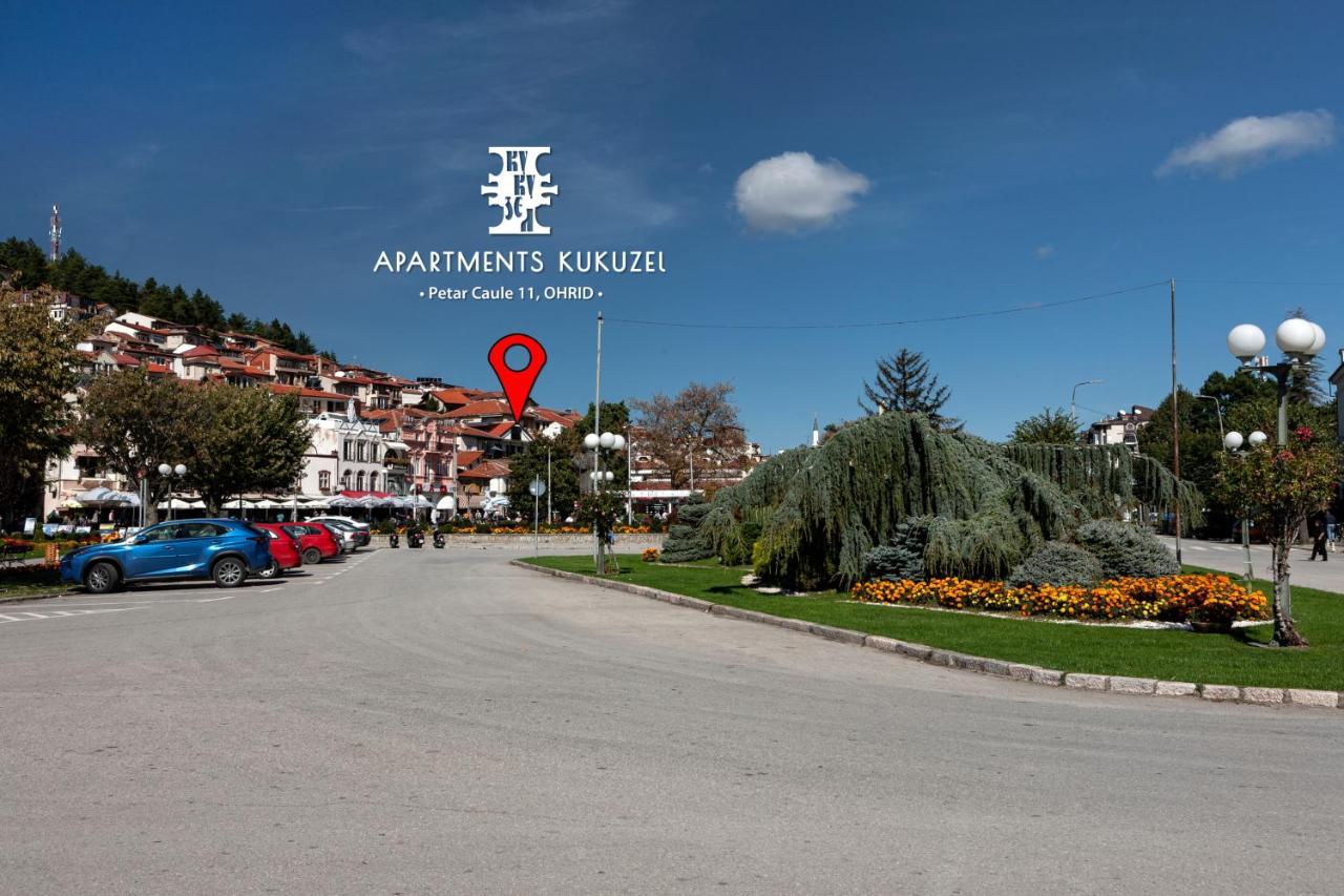 Kukuzel Apartments Ohrid Exterior foto