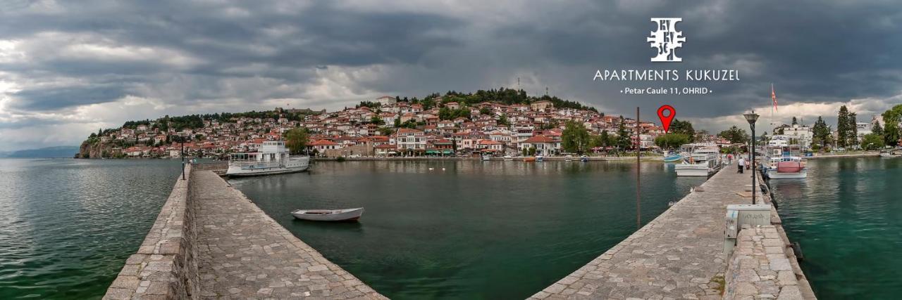 Kukuzel Apartments Ohrid Exterior foto